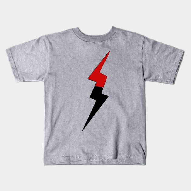 Red thunder Kids T-Shirt by Abdo3mart's redbubble 